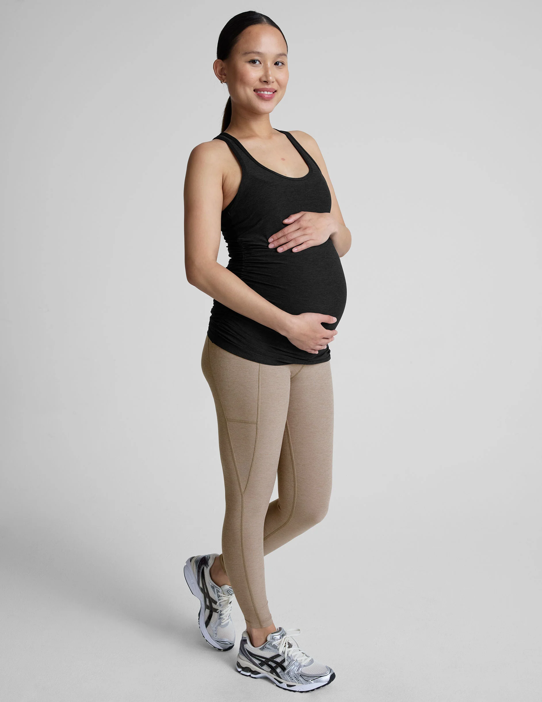 Featherweight Let It Grow Racerback Maternity Tank - Image 5